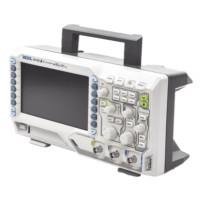Osciloscopio Digital / 2 Canales Análogos / 200 MHz Ancho de Banda / 1 GS/s Muestreo / 25 Mpts Memoria / 7'' TFT LCD