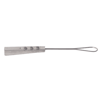 Remate Tipo Grapa / Acero Inoxidable / Tensión >600N / Sin Herramientas / Cable Drop Plano