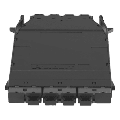 Cassette de Fibra Óptica HD Flex / 32 Fibras OM4 / 4x MPO-8 Macho a 4x MPO-8 Macho / Pérdida de Inserción 0.7 dB / Retorno ≥26 dB