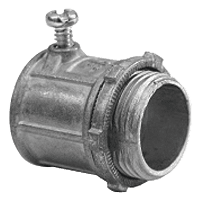 Conector para Tubo Pared Delgada / 1/2" (13 mm) / Tornillo Opresor #10 / 24 x 29 mm