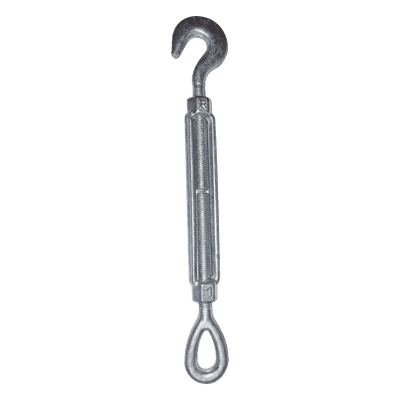 Tensor Ojo-Gancho / Acero Forjado / Galvanizado en Caliente / Carga 2250 lbs / Carrera 9 in