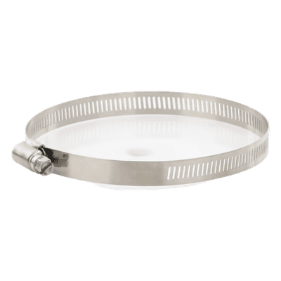 Abrazadera Sin Fin / Acero Inoxidable 304 / Diámetro 3" a 4" / Ancho 12.5 mm / Paquete 10 Piezas