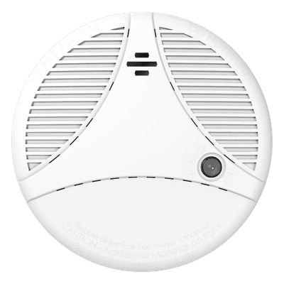 Detector de Gas CO Inalámbrico / Cifrado AES-128 / Buzzer 85 dB a 3 m (9.8 ft) / Batería 10 Años / -10°C a 50°C / Diseño Compacto