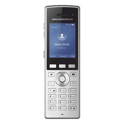 Teléfono IP Portátil Wi-Fi / Dual Band 2.4/5 GHz / 2 Líneas SIP / Bluetooth / HD Voice / 8 Horas Conversación