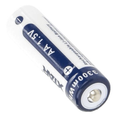 Batería Recargable AA / Li-Ion 1.5V / 2000 mAh / 1200 Ciclos / Protección Integrada
