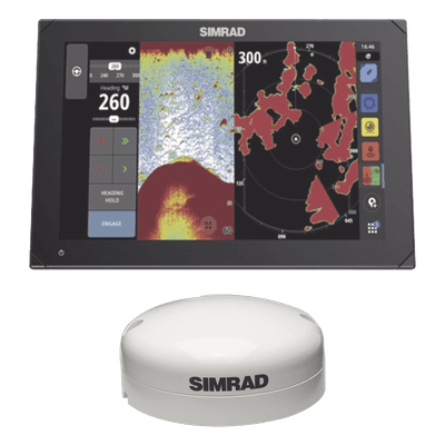 Pantalla Multifunción Marina / 12 Pulgadas / Ecosonda 1 kW / GPS GNSS 10 Hz / NMEA 2000 / Wi-Fi / Radar Halo / IP Video