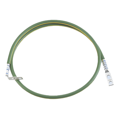 Jumper de Aterrizaje para Racks / 6 AWG / Terminal 90° / 0.60 m (2 ft) / StructuredGround