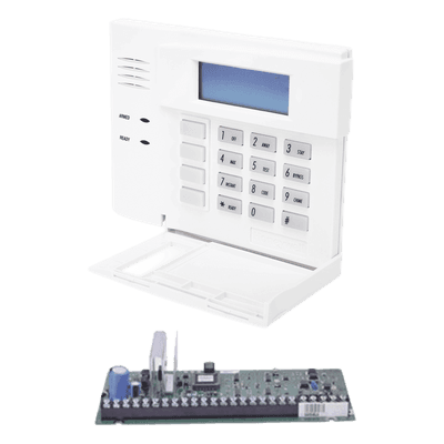 Tarjeta Panel Alarma / 48 Zonas / Teclado Numérico Palabras Fijas / Sin Gabinete / Inalámbrico Serie 5800 / 254 Eventos