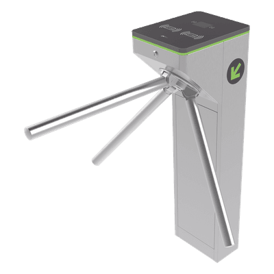 Torniquete Trípode / Acero Inoxidable SUS304 / 25 Personas/min / 2 Millones de Ciclos / Bidireccional / LED / 2.62 x 2.46 x 3.12 ft