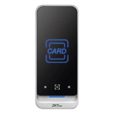 Lector de Código QR y Proximidad / IP65 / Carcasa Metálica / Wiegand 26 Bits / RS485 OSDP / 125 kHz / 16.4 ft