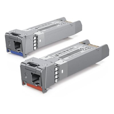 Transceptor SFP+ / 10 Gbps / Fibra Monomodo / Alcance 10 km (32,808 ft) / Bidi LC / Rango Térmico 0°C a 70°C