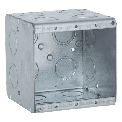 Caja Multigang / 2 Gangs / 3.5 in Profundidad / 16 Entradas 1/2-3/4 in / 45 in³ / UL Listed