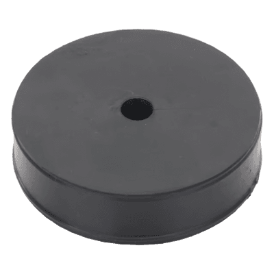 Inserto de Caucho para Placa Pasamuro / 4 in / 1 Orificio 3/8 in / EPDM Resistente a Intemperie / Grosor 25.4 mm (1 in) / Diámetro Exterior 85 mm (3.34 in)
