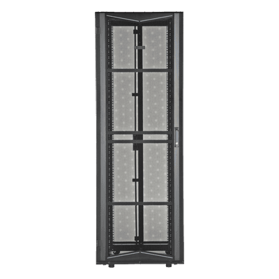 Gabinete FlexFusion para Centros de Datos, 45 UR, 800 mm de Ancho, 1200 mm de Profundidad, Fabricado en Acero, Color Negro