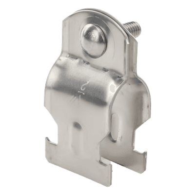 Abrazadera Tipo Strut / Acero Inoxidable 304 / Ancho 1.26 in (32.0 mm) / Tubo 0.82 in (21.0 mm) / Tornillería M6 Incluida