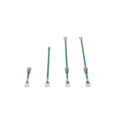Kit de Conexión a Tierra / Gabinete TrueEdge™ / 2 Jumpers 10 AWG / Cobre / Puerta a Gabinete