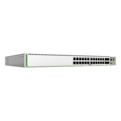 Switch Stack L3 / 24 puertos 10/100/1000-T / 4 SFP+ 10G / Rack 19" (0.48 m)