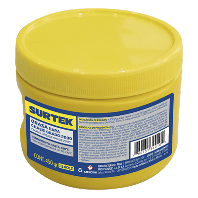 Grasa para Chasis / 450 gr / 130°C / 10x10x8 mm / 0.39x0.39x0.31 in
