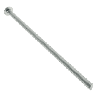 Estaca de Anclaje / 30 cm / 12 mm / Acero / Extremo Cónico / 0.98 pies / Asfalto