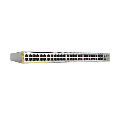 Switch L3 Apilable / 48 Puertos PoE+ Gigabit / 4 SFP+ 10G / 176 Gbps / 740 W PoE+ / Stackable
