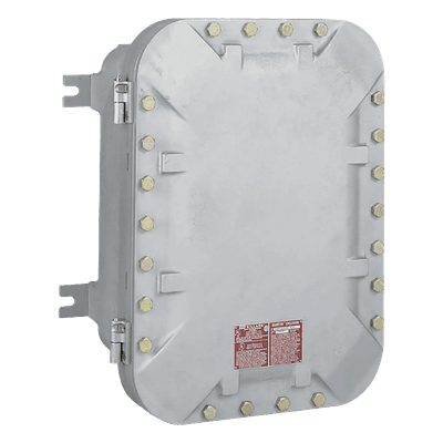 Gabinete Antiexplosivo / Aluminio Fundido / 12 x 12 x 6 in / Clase I, II, III / Grupos BCDEFG / IP66 / NEMA 4 / ATEX/IECEx