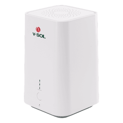 ONU DualMode GPON/EPON / Wi-Fi Doble Banda 2.4 y 5 GHz / 2 Puertos Gigabit / 1 Puerto FXS / Easy Mesh / Hasta 1200 Mbps Wi-Fi