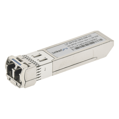Transceptor Óptico SFP28 / 25 Gbps / Monomodo 1310 nm / LC/UPC Dúplex / DDM / Alcance 10 km (32,808 ft)