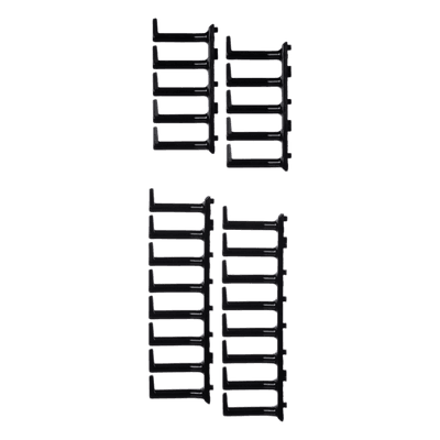 Kit Dedos Gestión de Cables / Gabinetes 42-51 RU / Dedos 100 mm / Anchura Ajustable 600-800 mm / Puertas Traseras 80% Perforación / Conexión Eléctrica Sin Cables