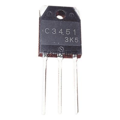 Transistor de Potencia NPN / 500 V / 15 A / 80 W / TO-3PB / Conmutación Rápida