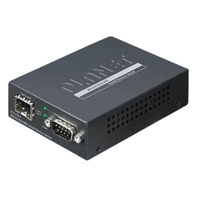 Convertidor de Medios / RS-232/422/485 a SFP 100Base-FX / DB9 / -10 a 60°C / 97x70x26 mm