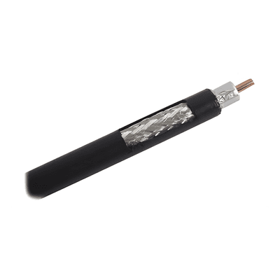 Metro de Cable Coaxial / 1/2 Pulgada / Baja Pérdida / 50 Ohms / 305 m (1000 ft) Máx. / Exterior UV