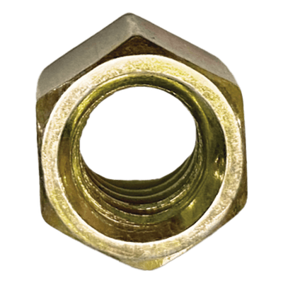 Tuerca Hexagonal / 1/4" (6.3 mm) / Acabado Tropicalizado / Resistente a Corrosión / Uso Exterior