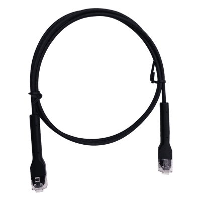 Cable de Parcheo Cat6 / Ultra Slim / UTP / 1 m (3.28 ft) / 250 MHz / 1 GbE / Conectores RJ45 Chapados en Oro