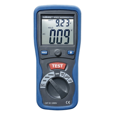 Terrómetro Digital / 3 Hilos / CAT III 1000 V / Muestreo 2.5 veces/s / Retroiluminación