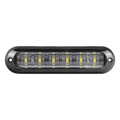 Luz Auxiliar LED / 6 LEDs Ultra Brillantes / IP67 / ECE R65 / SAE J595 Clase I / 142.6×36×14 mm (5.61×1.42×0.55 in)