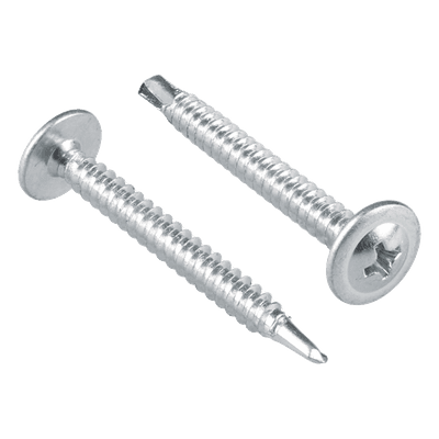 Tornillo Pija Punta de Broca / Cabeza Truss / #8 x 3/4" / Acero Galvanizado / Paquete 100 Unidades