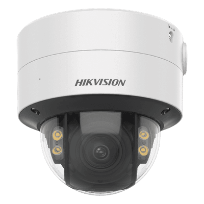 Domo IP 4 Megapixel / Imagen a Color 24/7 / Lente 2.8 - 12 mm / Luz Blanca 40 mts / WDR 130 dB / Exterior IP67 / IK10 / Captura Facial / Videoanaliticos / AcuSense