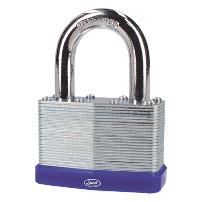 Candado Laminado / Medida 45 mm / Nivel de Seguridad 4 / Horquilla 7 mm / Doble Cerrojo Antirotura