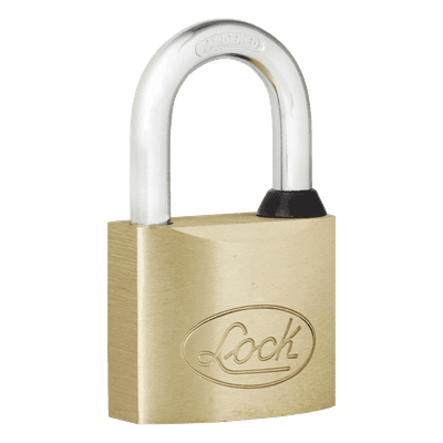 Candado de Latón / Doble Cerrojo / Cuerpo 60 mm / Nivel de Seguridad 6 / Cilindro 5 Pernos / Llaves Puntos