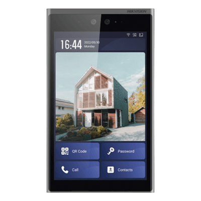 Frente de Calle IP 2 Megapixel (1080p) / Multiapartamento / Pantalla 10.1" Touch Screen / Reconocimiento Facial / Android / IP65 / IK07 / Soporta Modulo de Botones y Huella (por Separado)
