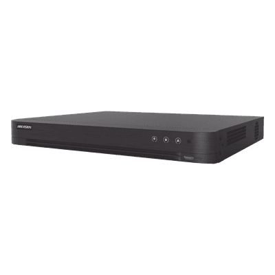 DVR 32 Canales TurboHD + 2 Canales IP / 2 Megapixel (1080p) Lite / Acusense (Evita Falsas Alarmas) / Audio por Coaxitron / H.265+ / Salida de Video en Full HD