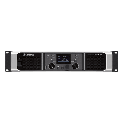 Amplificador Clase D / 500 W x 2 a 8Ω / 800 W x 2 a 4Ω / Baja Impedancia / Procesamiento Inteligente / 1.64 x 1.64 ft