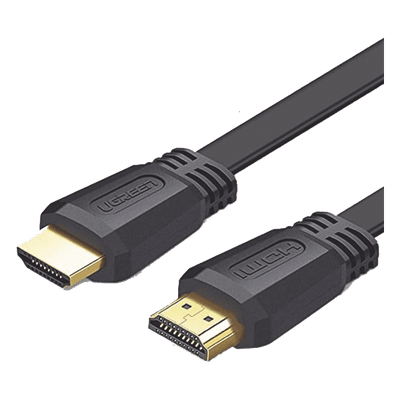Cable HDMI 2.0 Plano de 3 Metros (9.84 Pies) / 4K@60Hz / HDR / 3D / HEC (Canal Ethernet HDMI) / ARC (Canal de Retorno de Audio) / Color Profundo de 48 Bits / Audio de 32 Canales / HDCP / Audio Dolby True HD 7.1 / 18 Gbps / EstaÑado y Triple Blindaje / An