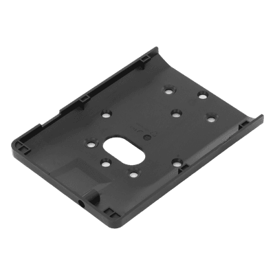 Soporte de Pared / Plástico Resistente / Compatible con Terminal de Control de Acceso / Sin Tornillería