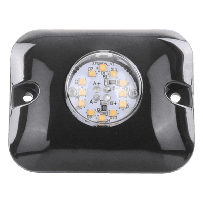 Luz Oculta LED / 12 LED Gen III / Ámbar / 10-24 VDC / 12 Patrones / 3.2x1.8 cm
