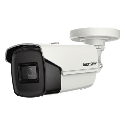 Bala TURBOHD 4K (8 Megapixel) / Gran Angular 102º / Lente 2.8 mm / Exterior IP67 / IR EXIR 60 mts / dWDR