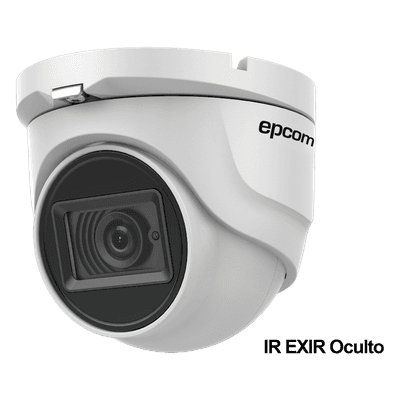 Eyeball TURBOHD 4K (8Megapixel) / Gran Angular 102° / Lente 2.8 mm / Exterior IP67 / IR EXIR 30 mts / dWDR / TVI-AHD-CVI-CVBS