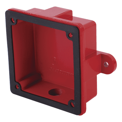 Caja de Montaje / 24VDC / 100mA / 96dB@10ft / UL-464 NFPA72 / Interior-Exterior / 4.25x4.25x1.5in
