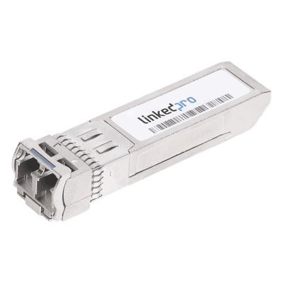 Transceptor SFP+ / 10 Gbps / Monomodo 1550 nm / Alcance 40 km (131,233 ft) / LC/UPC Dúplex / DDM / Hot-Pluggable