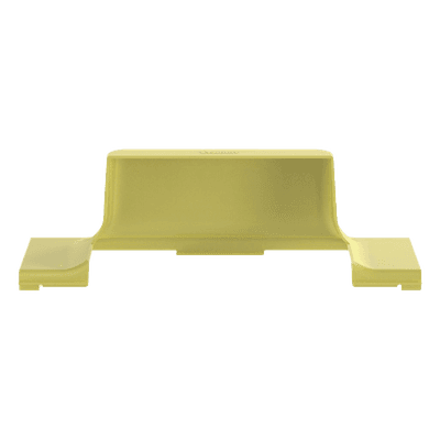 Tapa de Bajada Vertical / Canaleta FiberRunner 4X4 / Radio de Curvatura 50.8 mm / ABS de Alta Resistencia / Color Amarillo